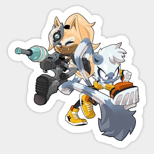 Tangle and Whisper Sticker